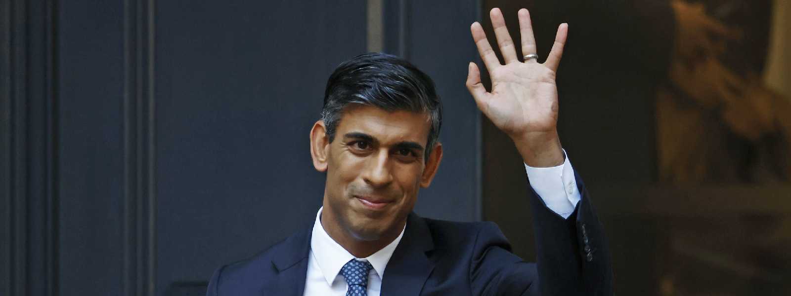 රිෂි බ්‍රිතාන්‍ය අගමැති ධුරයේ වැඩ භාර ගැනීම අද